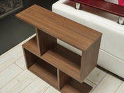 Alfa Side Table - Bookcase in Grey - 710-ALF-BC-GREY