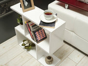 Alfa Side Table - Bookcase in Walnut - 710-ALF-BC-WALNUT