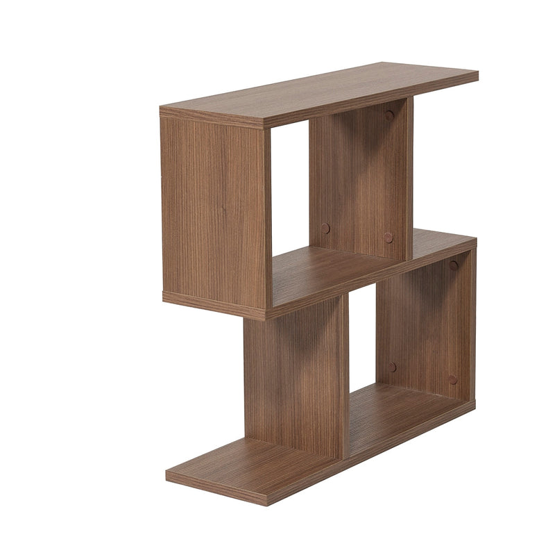 Alfa Side Table - Bookcase in Walnut - 710-ALF-BC-WALNUT