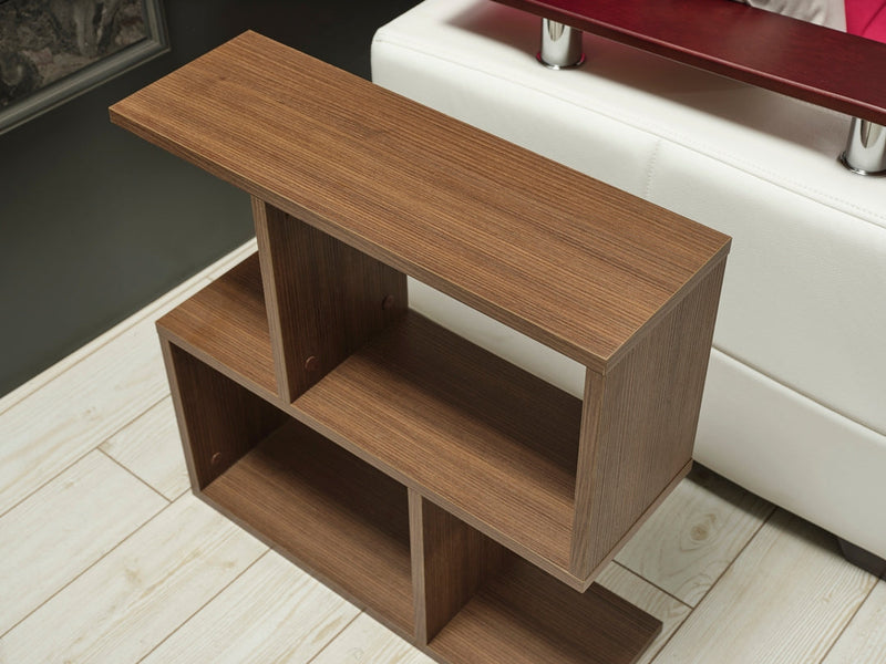 Alfa Side Table - Bookcase in White - 710-ALF-BC-WHITE