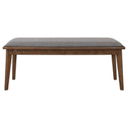 Alfredo 6-piece Butterfly Leaf Dining Set Natural Walnut - 108080-S6