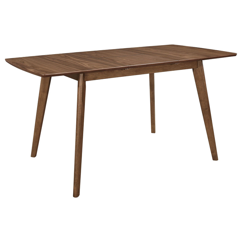 Alfredo 6-piece Butterfly Leaf Dining Set Natural Walnut - 108080-S6