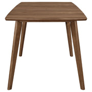 Alfredo 6-piece Butterfly Leaf Dining Set Natural Walnut - 108080-S6