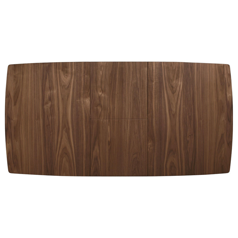 Alfredo 6-piece Butterfly Leaf Dining Set Natural Walnut - 108080-S6