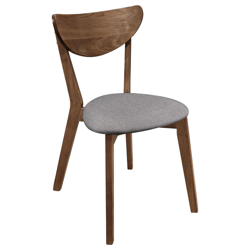 Alfredo 6-piece Butterfly Leaf Dining Set Natural Walnut - 108080-S6