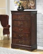 Alisdair Dark Brown Chest of Drawers - DMV FurnitureChest