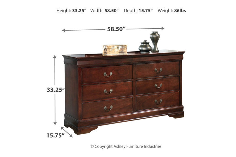 Alisdair Dark Brown Dresser - DMV FurnitureDresser