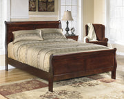 Alisdair Dark Brown King Sleigh Bed - DMV FurnitureKing Bed