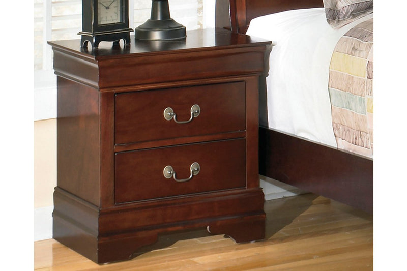 Alisdair Dark Brown Nightstand - DMV FurnitureNightstand