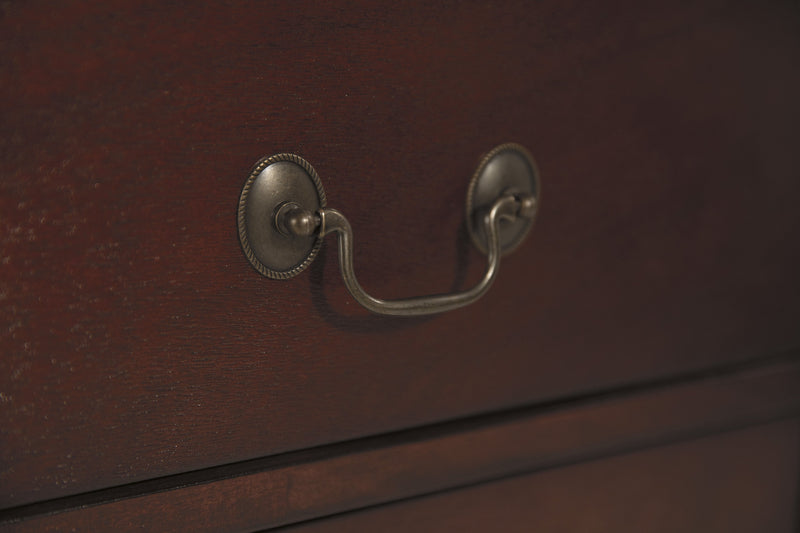 Alisdair Dark Brown Sleigh Bedroom Set - DMV Furniture