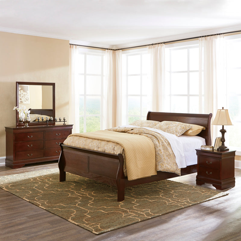 Alisdair Reddish Brown Sleigh Bedroom Set - DMV FurnitureBedroom Set