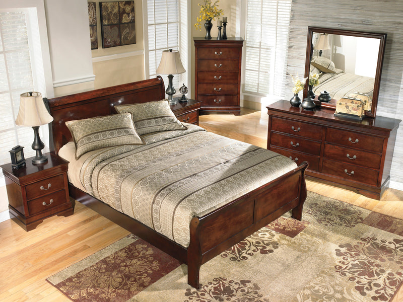 Alisdair Reddish Brown Sleigh Bedroom Set - DMV FurnitureBedroom Set
