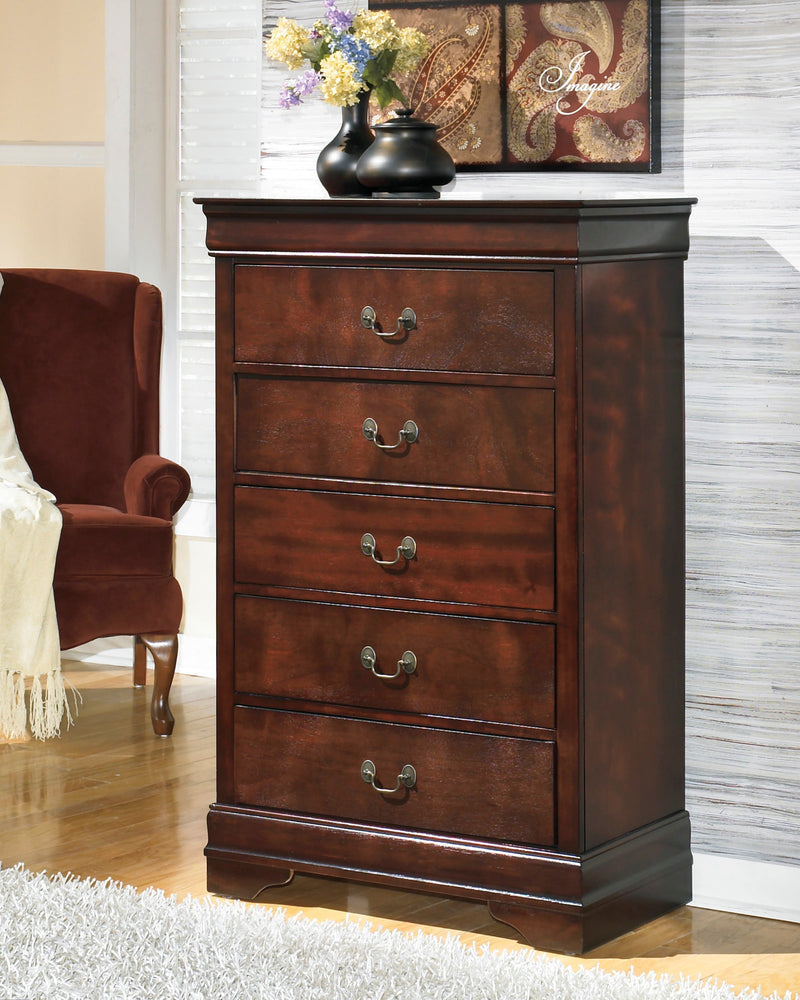 Alisdair Reddish Brown Sleigh Bedroom Set - DMV FurnitureBedroom Set