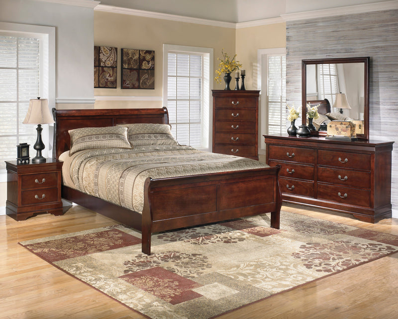 Alisdair Reddish Brown Sleigh Bedroom Set - DMV FurnitureBedroom Set