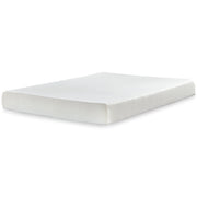 Alisdair Twin Sleigh Bed with Mattress in Reddish Brown - PKG000505