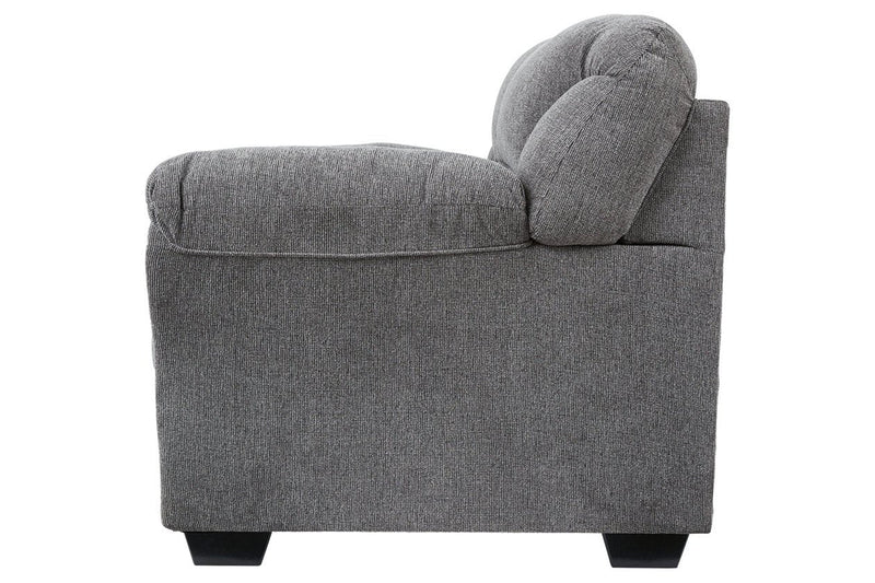 Allmaxx Pewter Loveseat - DMV FurnitureLoveseat