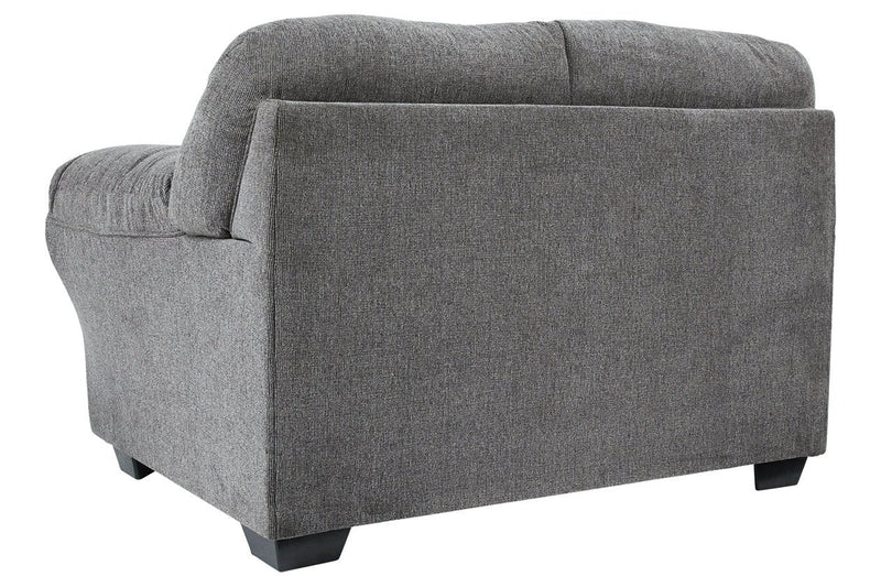 Allmaxx Pewter Loveseat - DMV FurnitureLoveseat