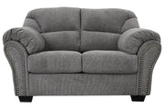 Allmaxx Pewter Loveseat - DMV FurnitureLoveseat
