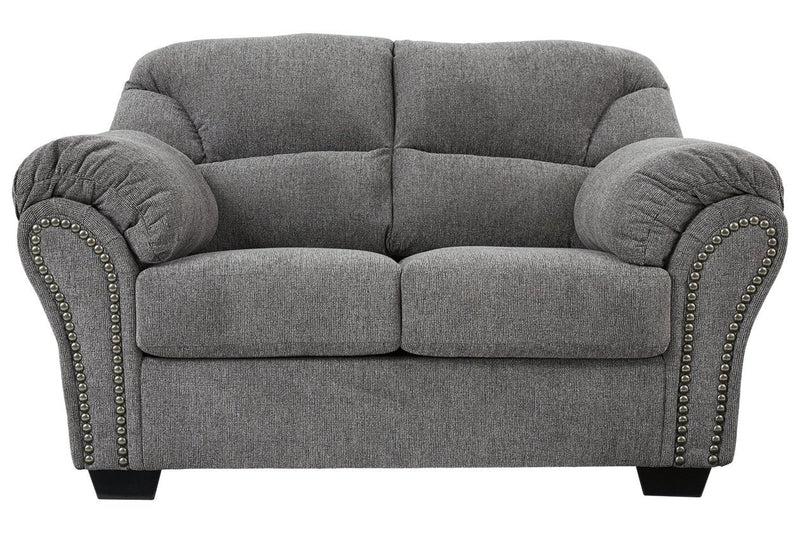 Allmaxx Pewter Loveseat - DMV FurnitureLoveseat