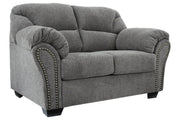 Allmaxx Pewter Loveseat - DMV FurnitureLoveseat