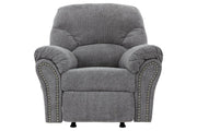 Allmaxx Pewter Recliner - DMV FurnitureRecliner