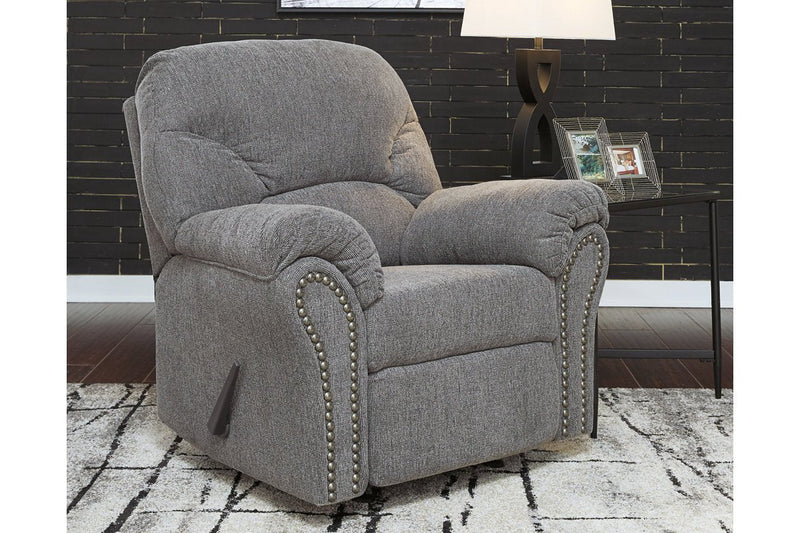 Allmaxx Pewter Recliner - DMV FurnitureRecliner