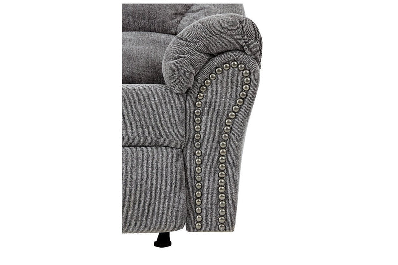 Allmaxx Pewter Recliner - DMV FurnitureRecliner