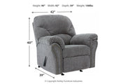 Allmaxx Pewter Recliner - DMV FurnitureRecliner