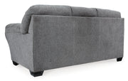 Allmaxx Sofa, Loveseat and Recliner in Pewter - PKG002322