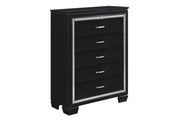Allura Black Chest - DMV FurnitureChest