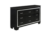 Allura Black Dresser - DMV FurnitureDresser