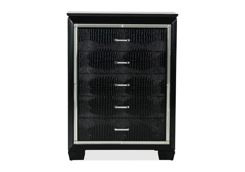 Allura Black LED Panel Bedroom Set - DMV FurnitureBedroom Set