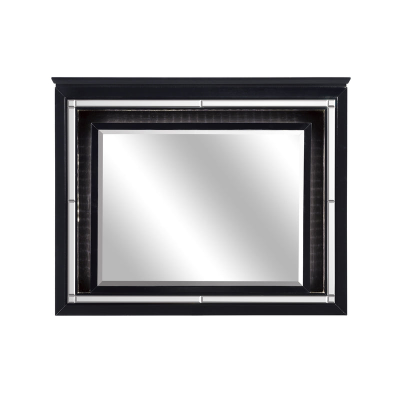 Allura Black LED Upholstered Panel Bedroom Set - DMV FurnitureBedroom Set