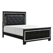 Allura Black LED Upholstered Panel Bedroom Set - DMV FurnitureBedroom Set