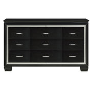 Allura Black LED Upholstered Panel Bedroom Set - DMV FurnitureBedroom Set