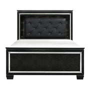Allura Black LED Upholstered Panel Bedroom Set - DMV FurnitureBedroom Set