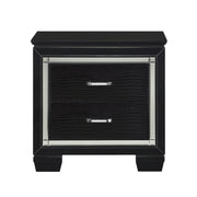 Allura Black LED Upholstered Panel Bedroom Set - DMV FurnitureBedroom Set