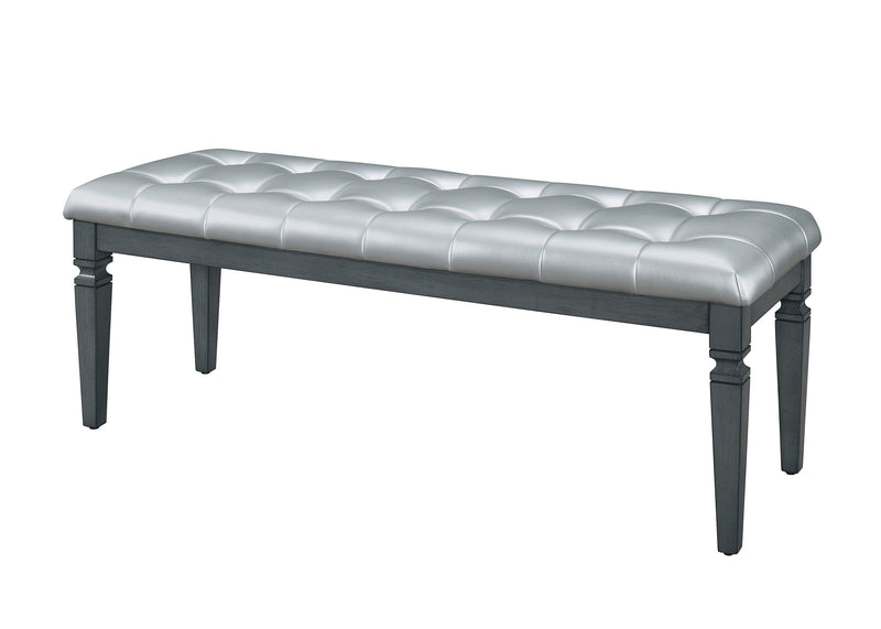 Allura Gray Bedroom Bench - DMV FurnitureAccent Bench