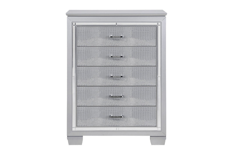 Allura Silver Chest - DMV FurnitureChest