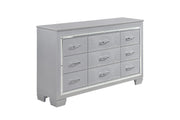Allura Silver Dresser - DMV FurnitureDresser