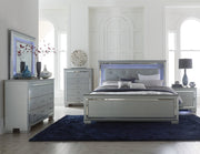 Allura Silver LED Panel Bedroom Set - DMV FurnitureBedroom Set