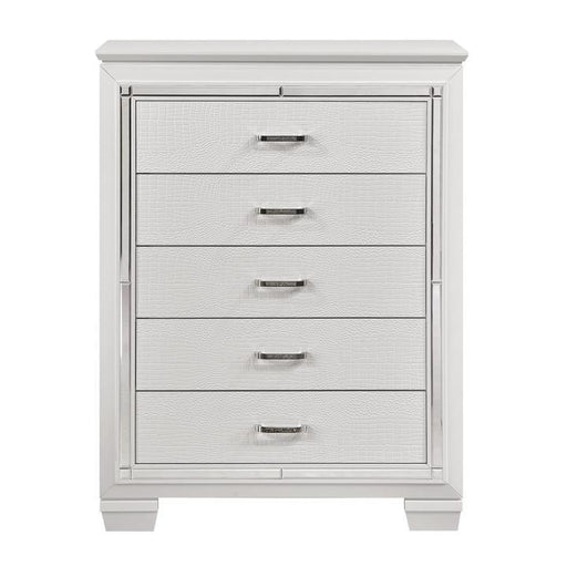 Allura White Chest - DMV FurnitureChest