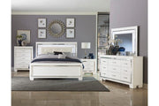 Allura White LED Mirror - DMV FurnitureMirror