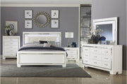 Allura White LED Panel Bedroom Set - DMV FurnitureBedroom Set
