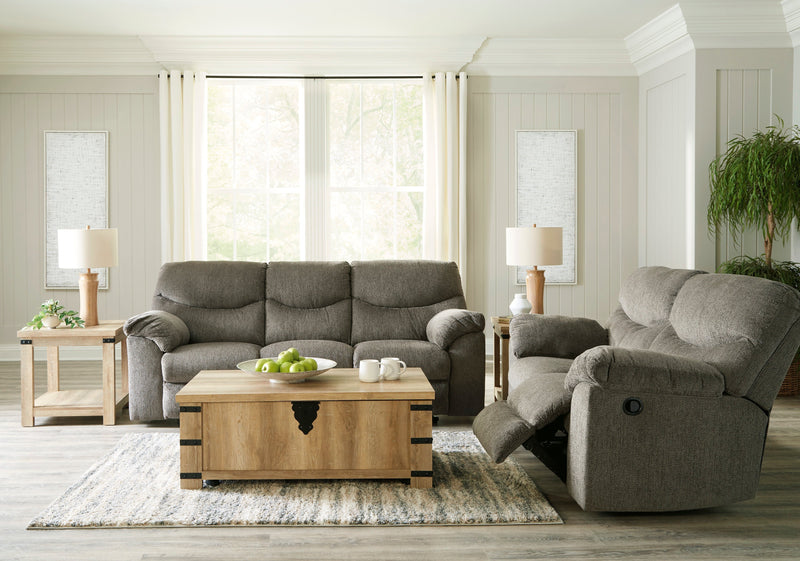 Alphons Putty Reclining Living Room Set - DMV FurnitureReclining Living Room Set