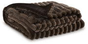 Alsonwell Brown Throw (Set of 3) - A1001082