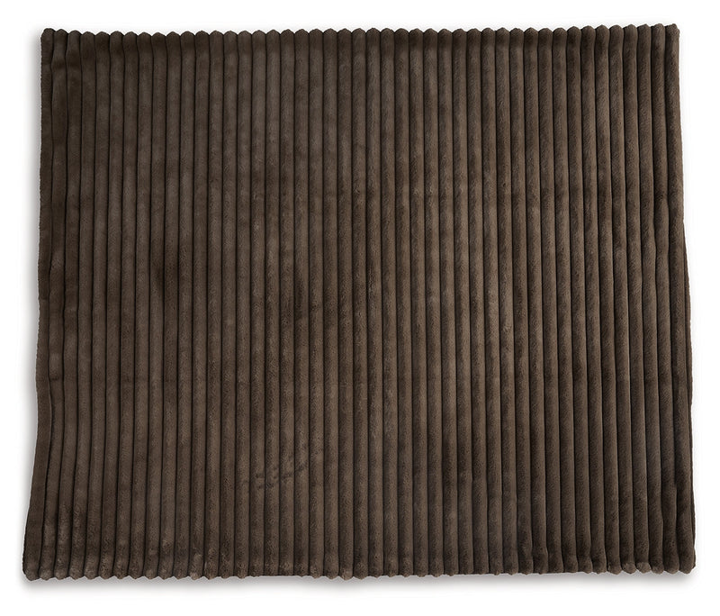 Alsonwell Brown Throw (Set of 3) - A1001082
