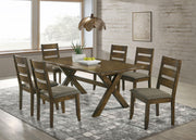 Alston 7-piece Rectangular Dining Table Set Knotty Nutmeg - 106381-S7