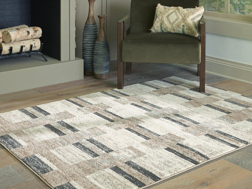 Alstone Multi 5'3" x 7' Area Rug - R407732