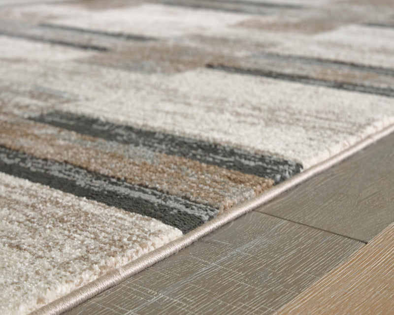 Alstone Multi 5'3" x 7' Area Rug - R407732